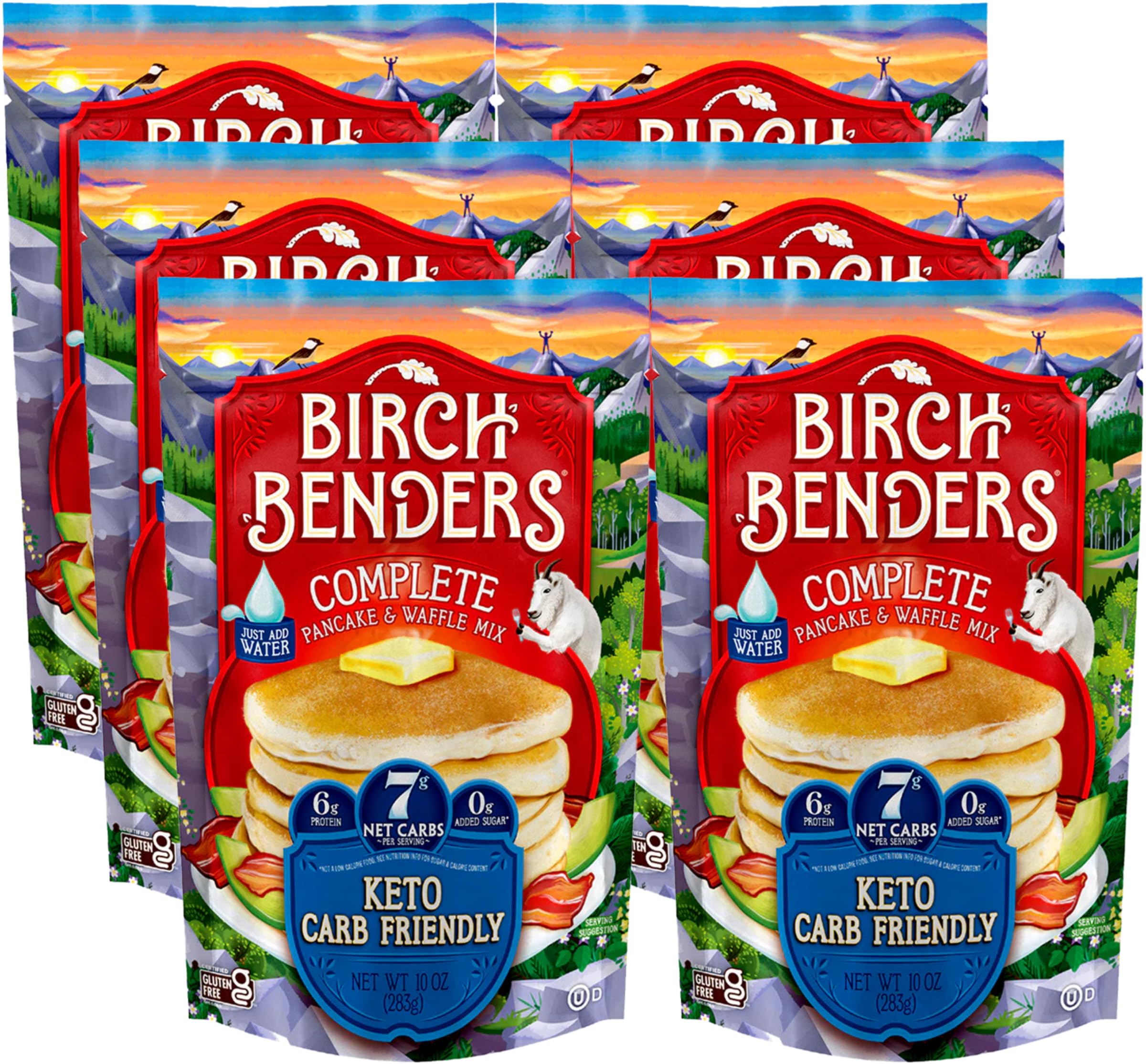 Amazon.com : Birch Benders Keto Pancake and Waffle Mix, 10 oz